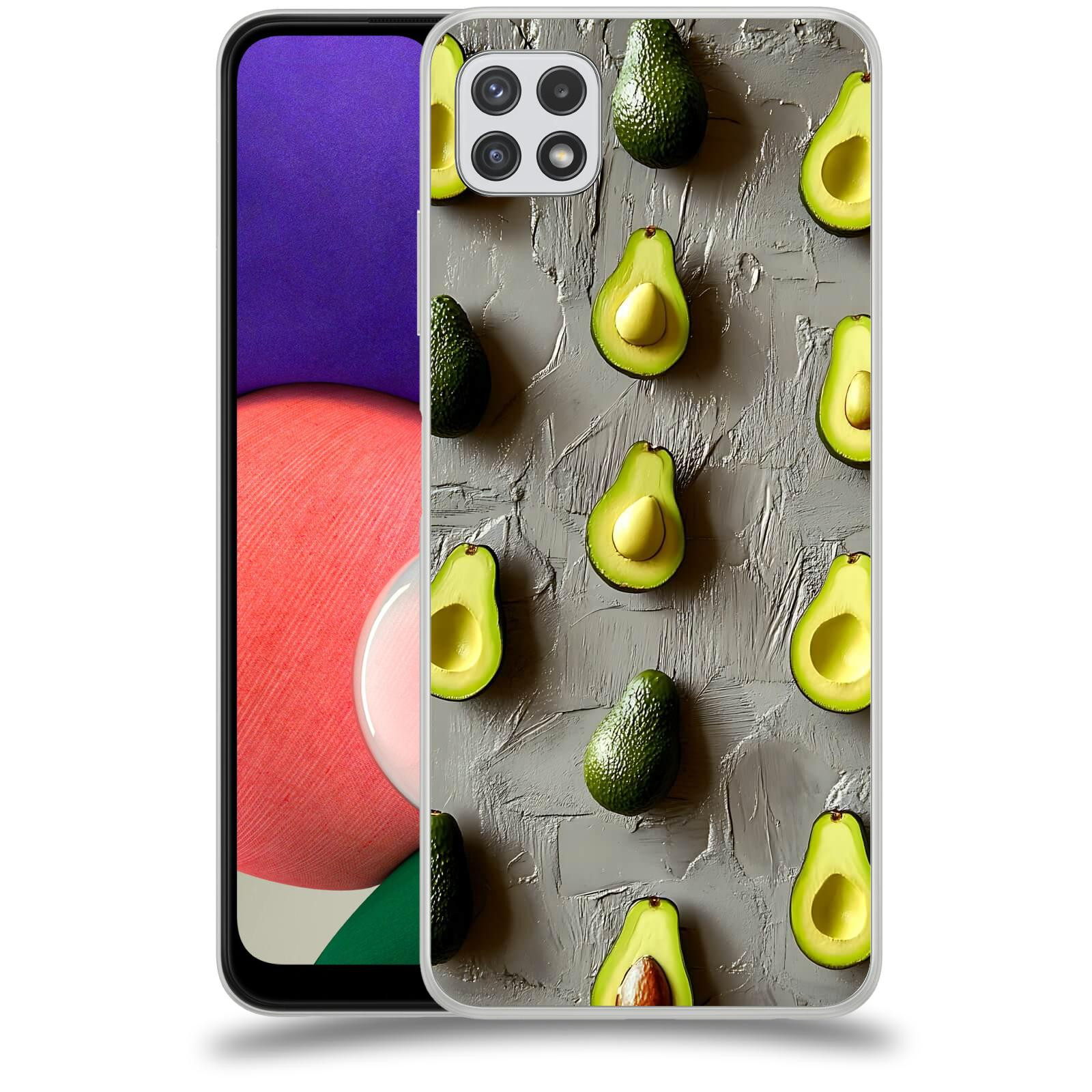 ACOVER Kryt na mobil Samsung Galaxy A22 A225F - Zelená harmonie