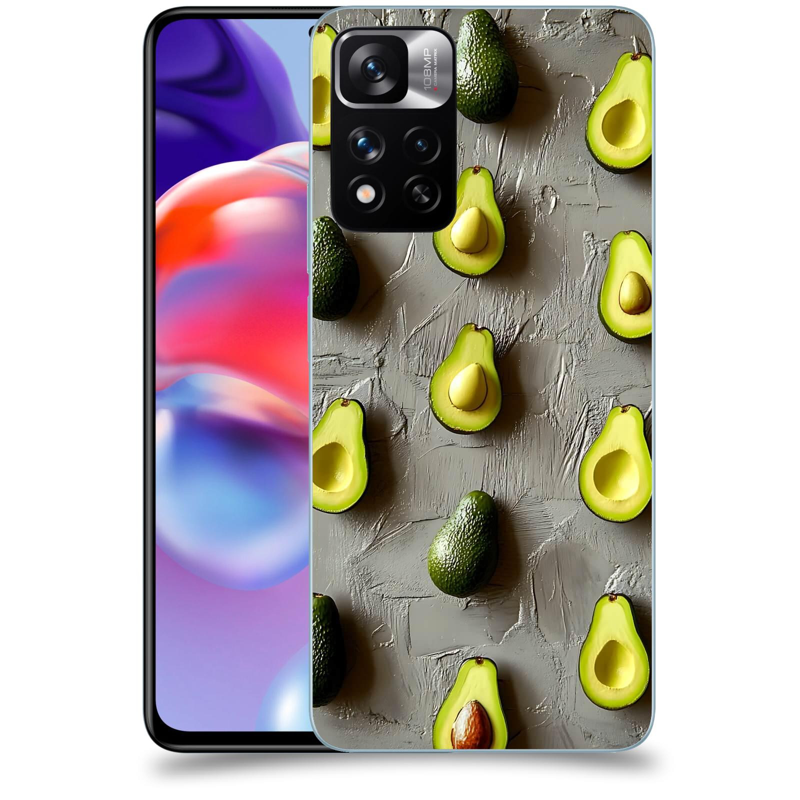 ACOVER Kryt na mobil Xiaomi Redmi Note 11 Pro+ 5G - Zelená harmonie
