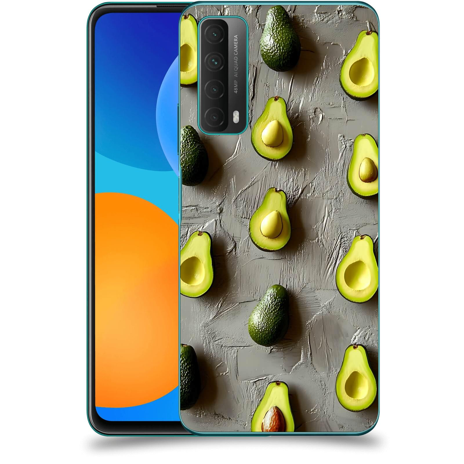 ACOVER Kryt na mobil Huawei P Smart 2021 - Zelená harmonie