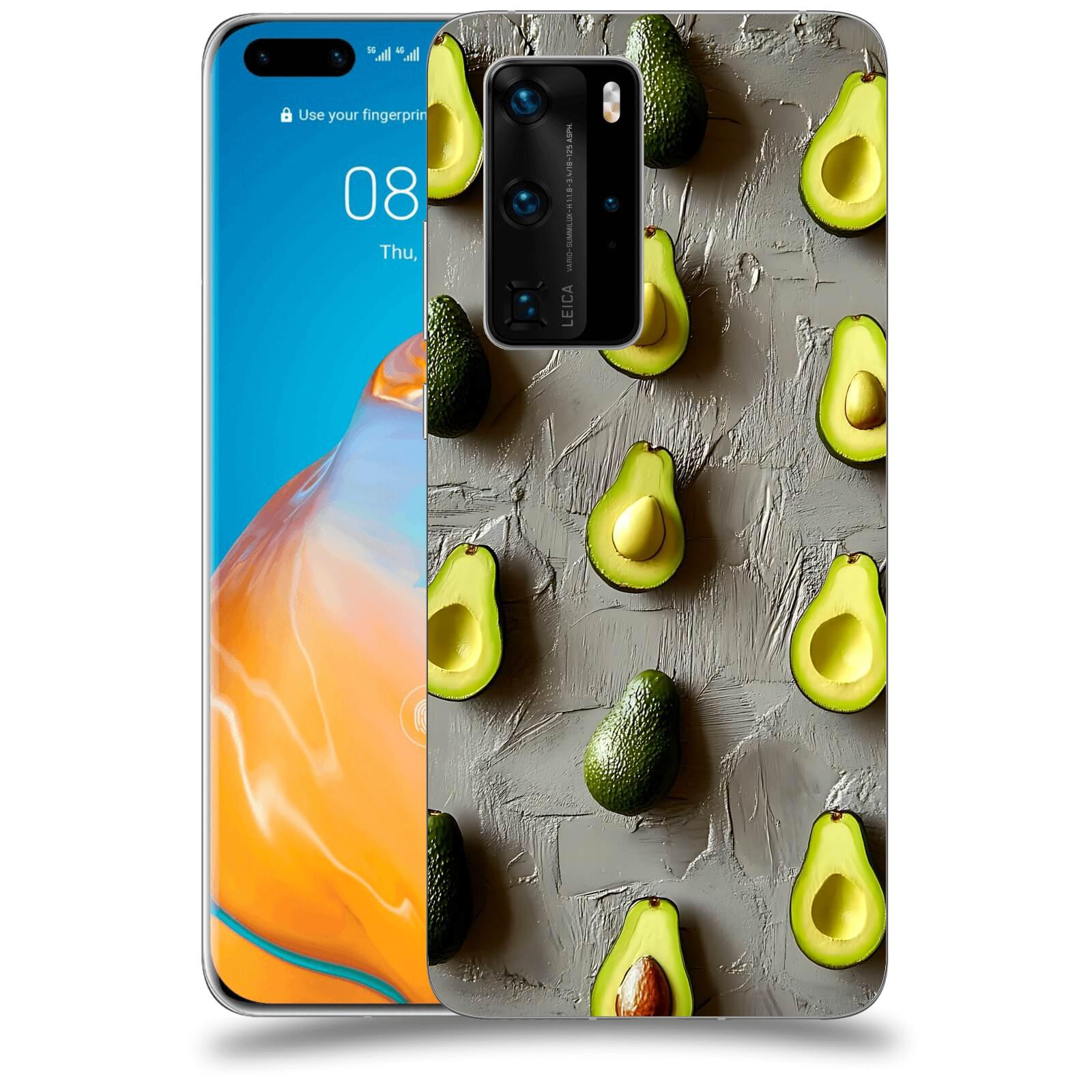 ACOVER Kryt na mobil Huawei P40 - Zelená harmonie