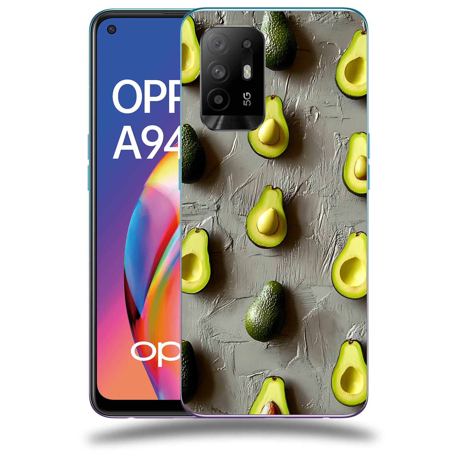 ACOVER Kryt na mobil OPPO A94 5G - Zelená harmonie