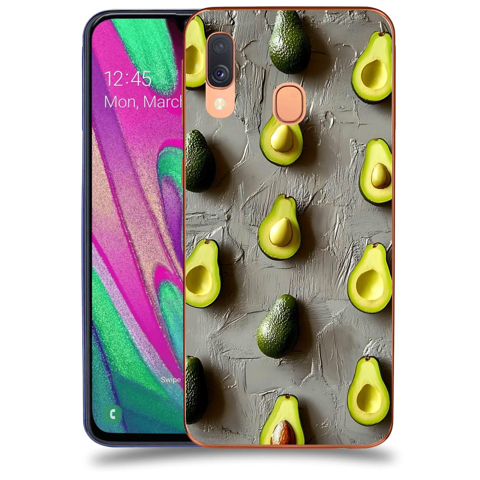 ACOVER Kryt na mobil Samsung Galaxy A40 A405F - Zelená harmonie