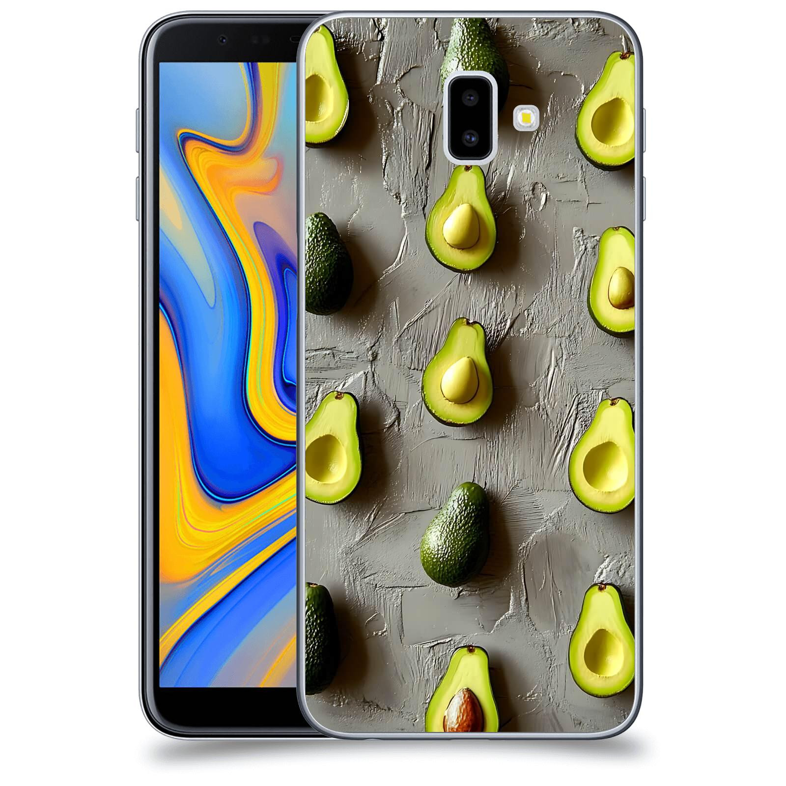 ACOVER Kryt na mobil Samsung Galaxy J6+ J610F - Zelená harmonie