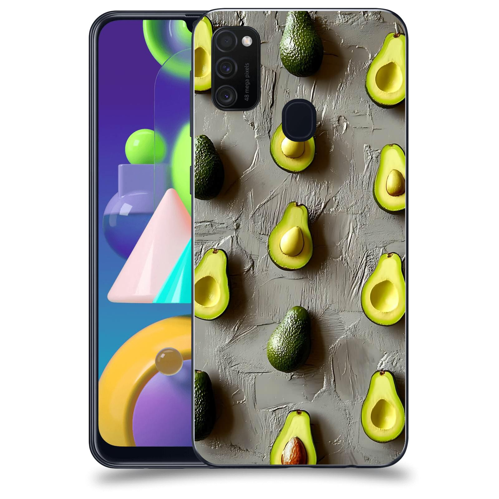 ACOVER Kryt na mobil Samsung Galaxy M21 M215F - Zelená harmonie