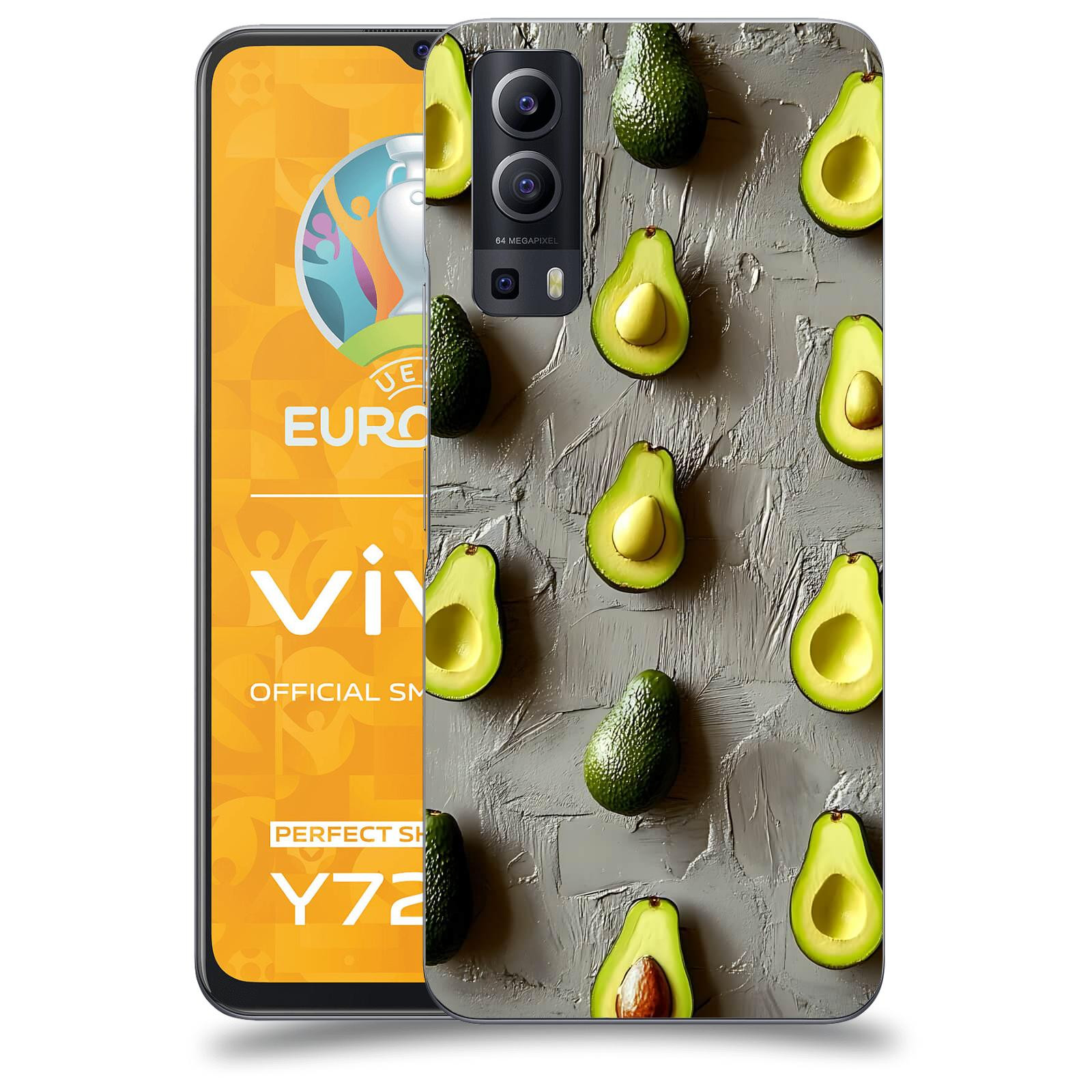 ACOVER Kryt na mobil Vivo Y72 5G - Zelená harmonie