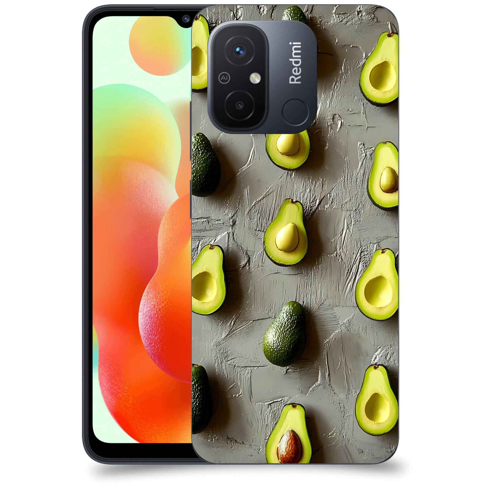 ACOVER Kryt na mobil Xiaomi Redmi 12C - Zelená harmonie