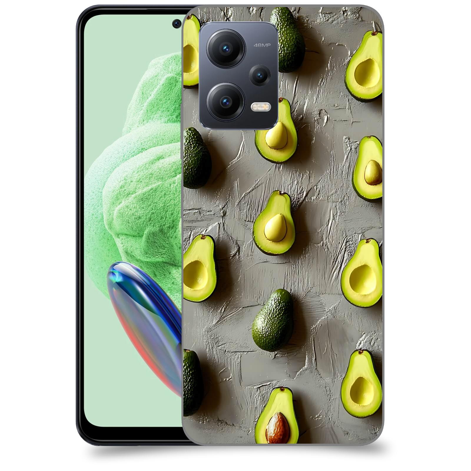 ACOVER Kryt na mobil Xiaomi Redmi Note 12 PRO 5G - Zelená harmonie