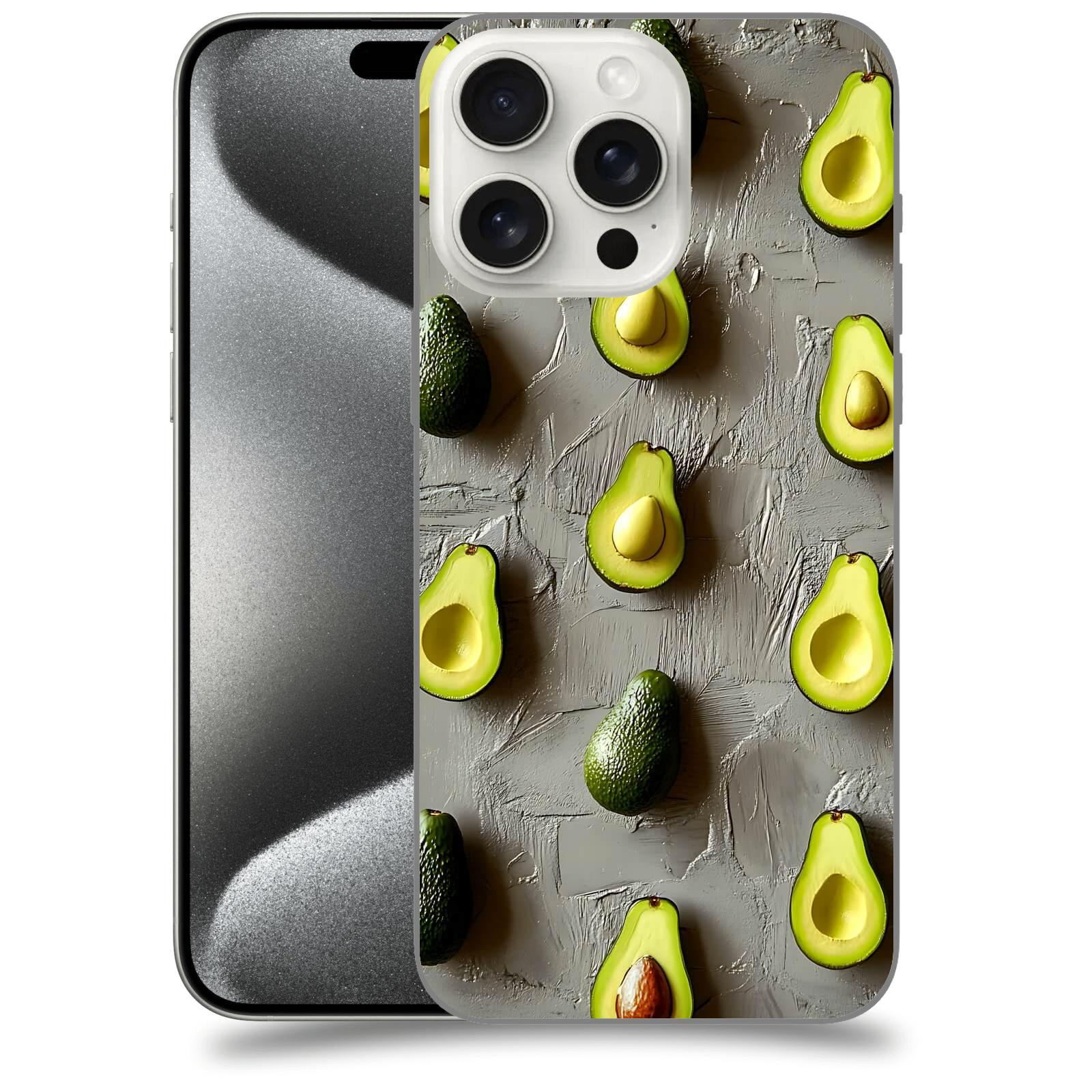 ACOVER Kryt na mobil Apple iPhone 15 pro max - Zelená harmonie