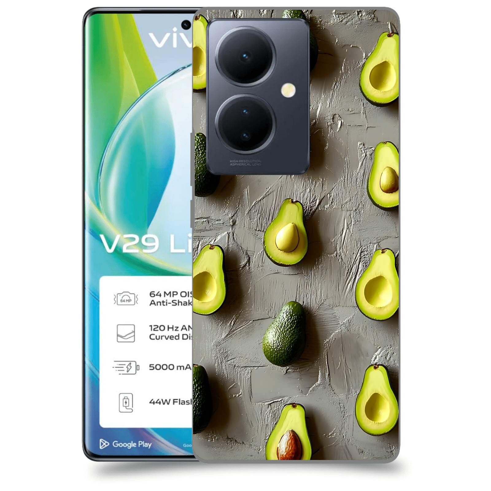 ACOVER Kryt na mobil VIVO V29 Lite 5G - Zelená harmonie
