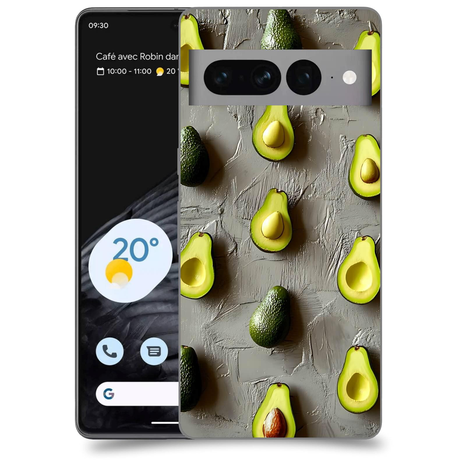 ACOVER Kryt na mobil Google pixel 7 pro - Zelená harmonie