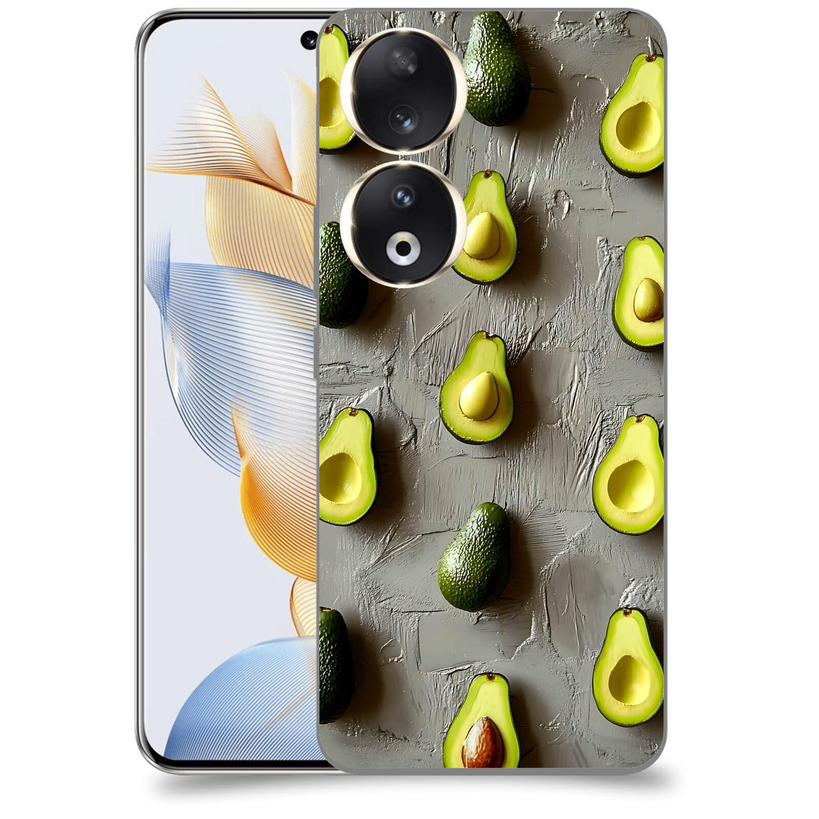 ACOVER Kryt na mobil Honor 90 - Zelená harmonie