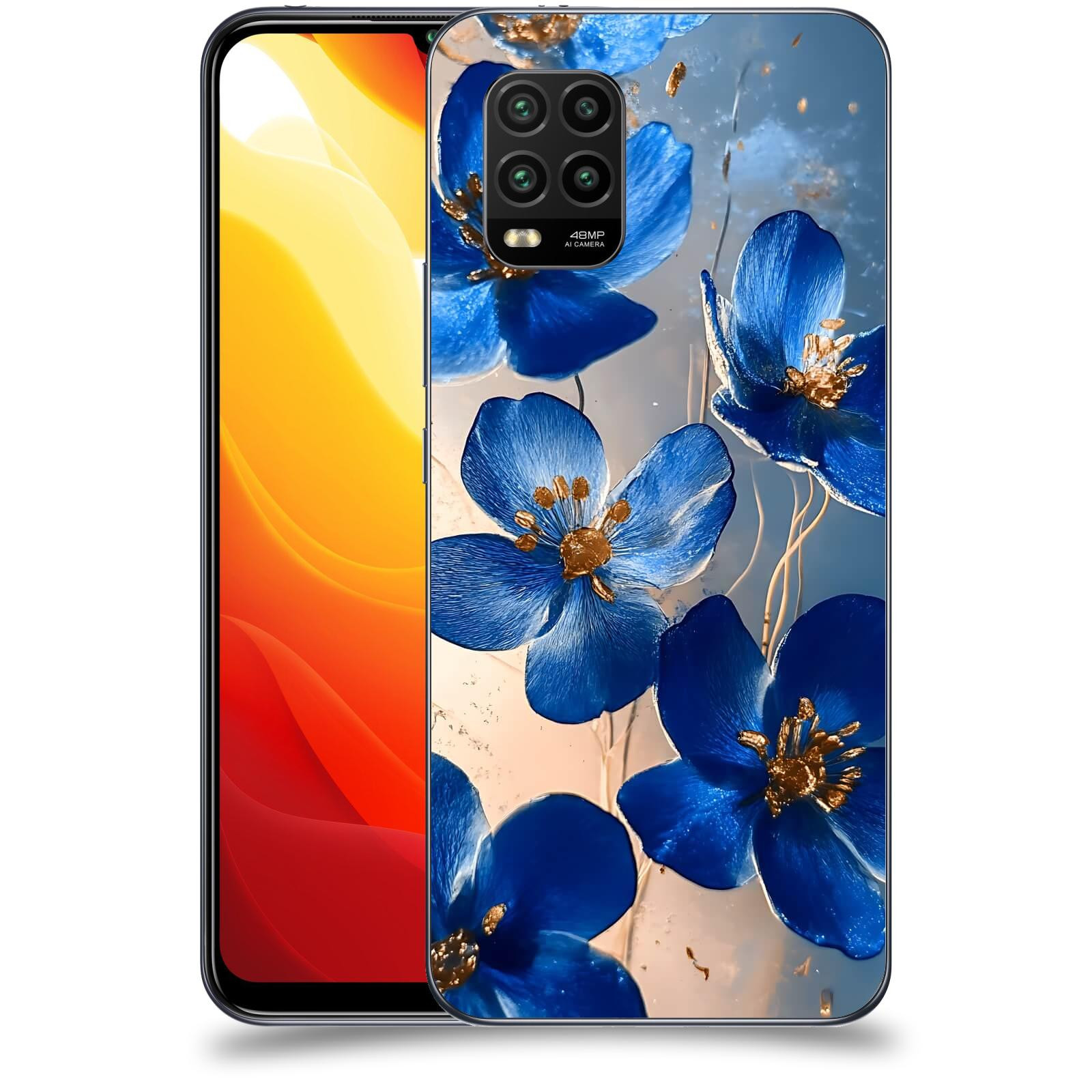 ACOVER Kryt na mobil Xiaomi Mi 10 Lite - Zlatá elegance