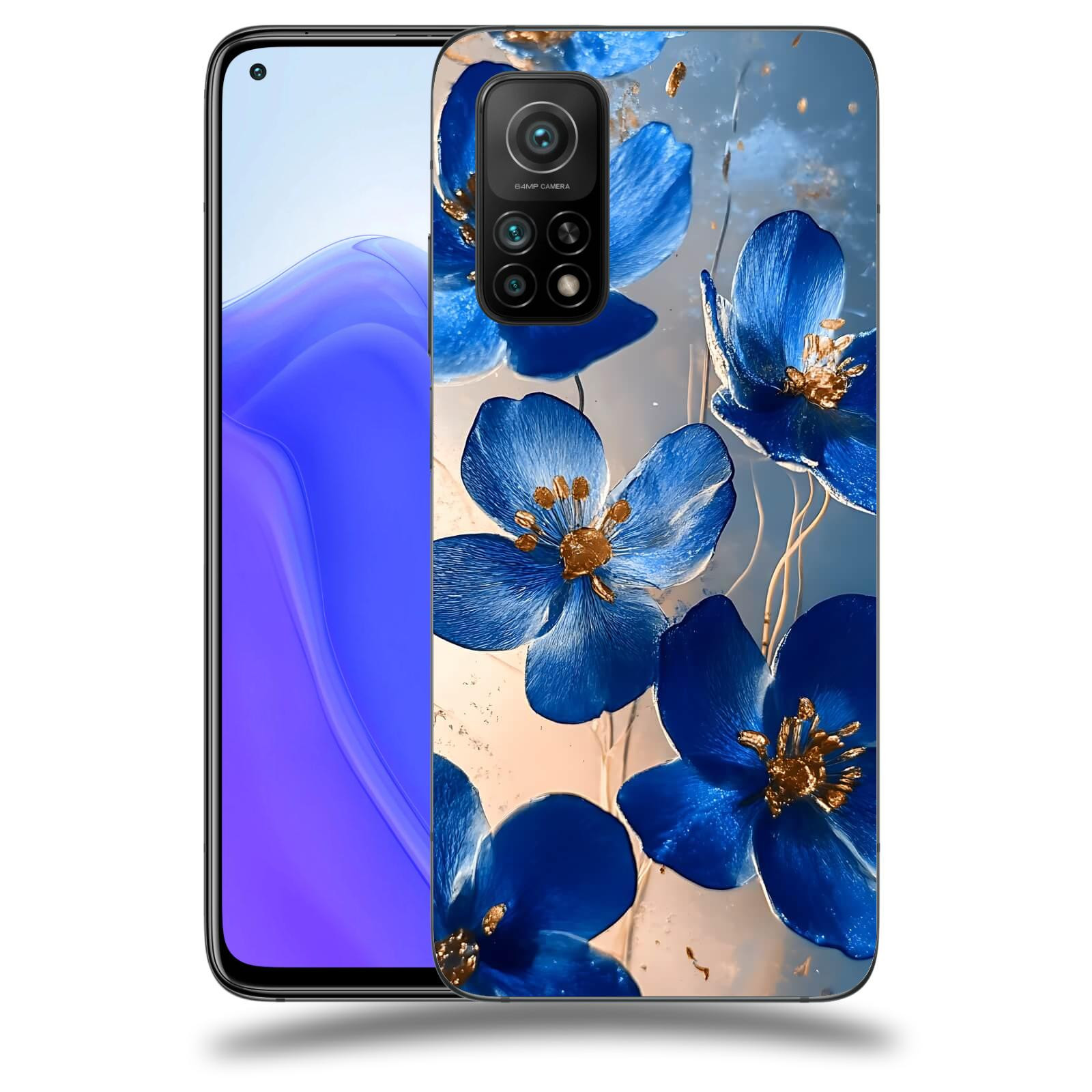 ACOVER Kryt na mobil Xiaomi Mi 10T - Zlatá elegance