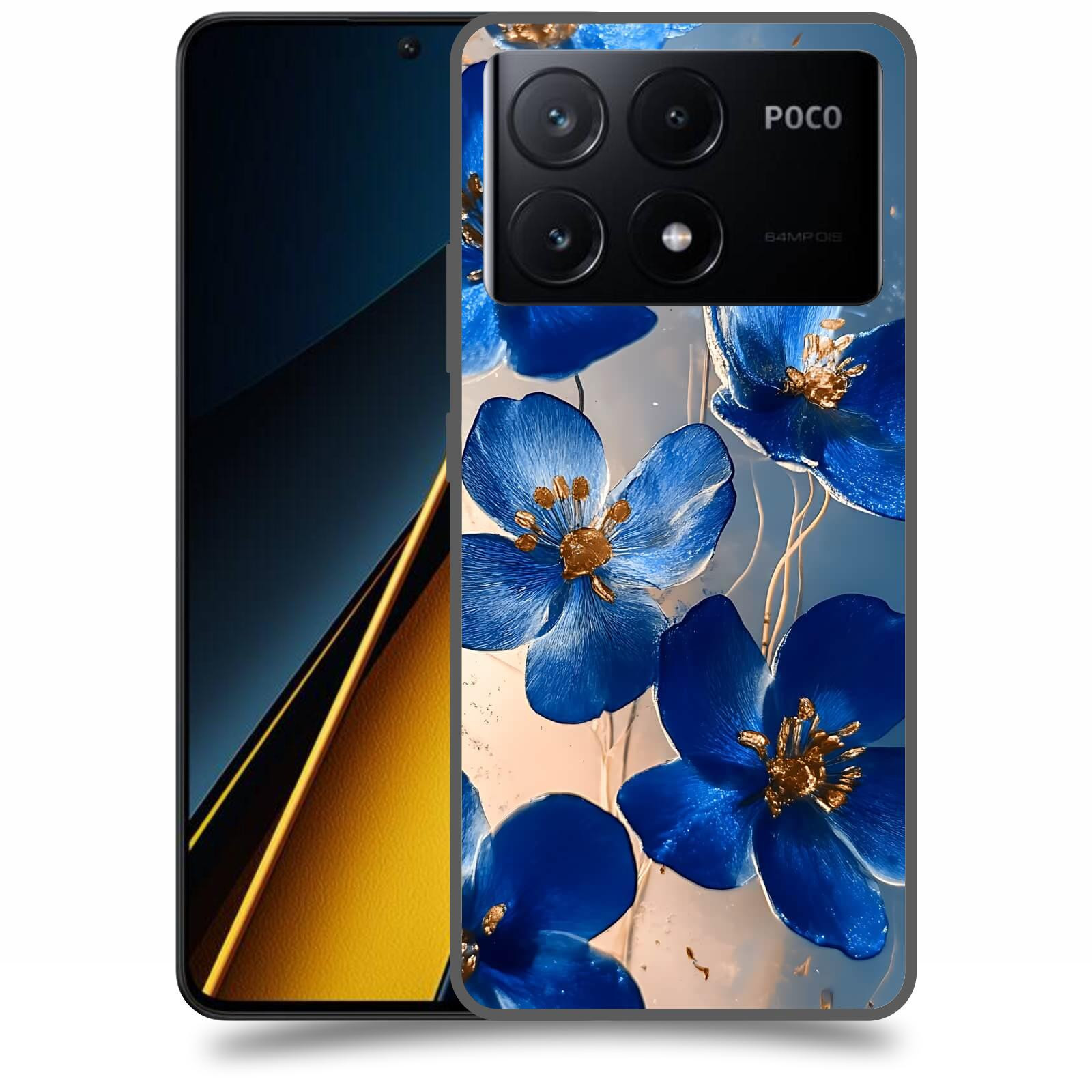 ACOVER Kryt na mobil Poco X6 Pro 5G - Zlatá elegance