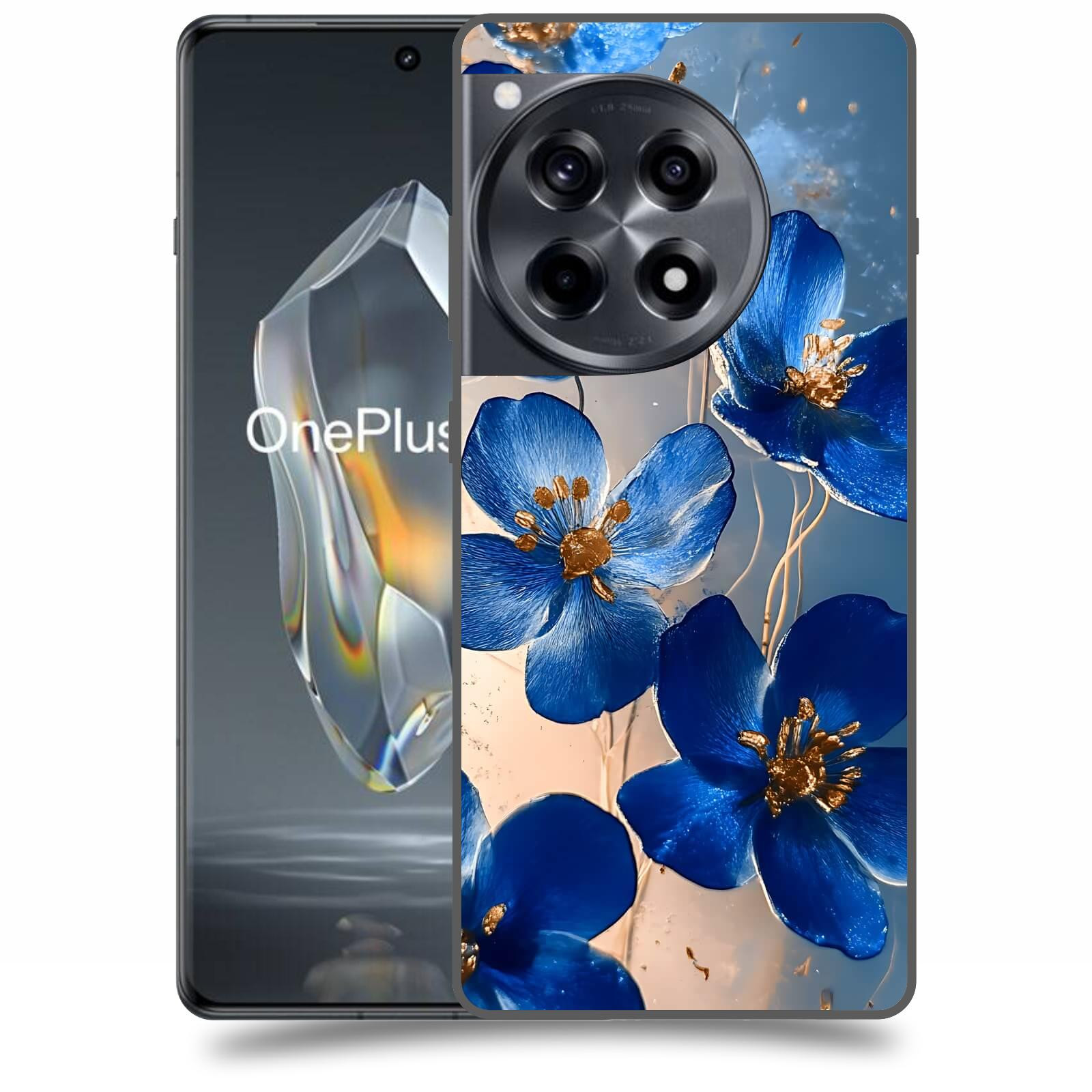 ACOVER Kryt na mobil OnePlus 12 - Zlatá elegance