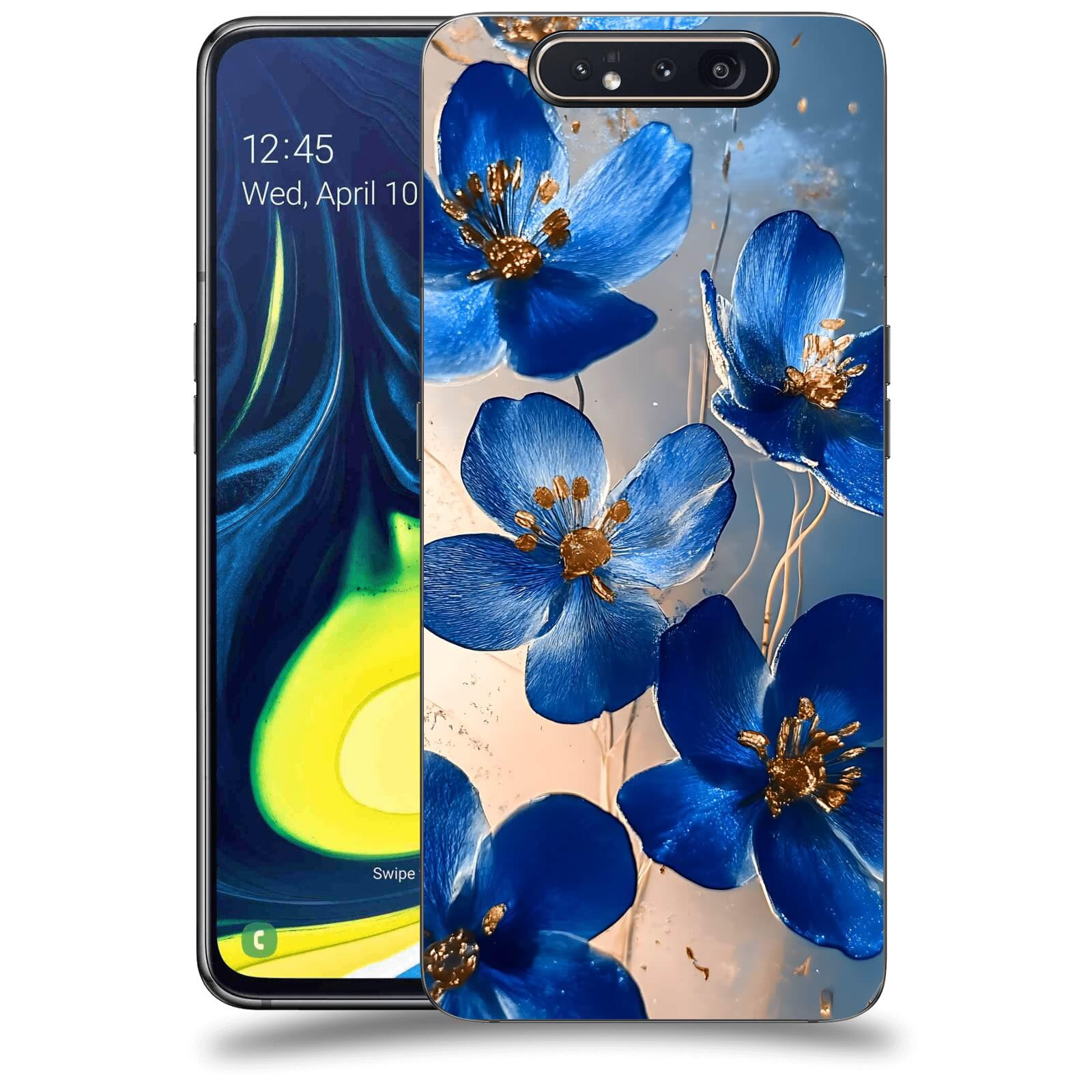 ACOVER Kryt na mobil Samsung Galaxy A80 A805F - Zlatá elegance