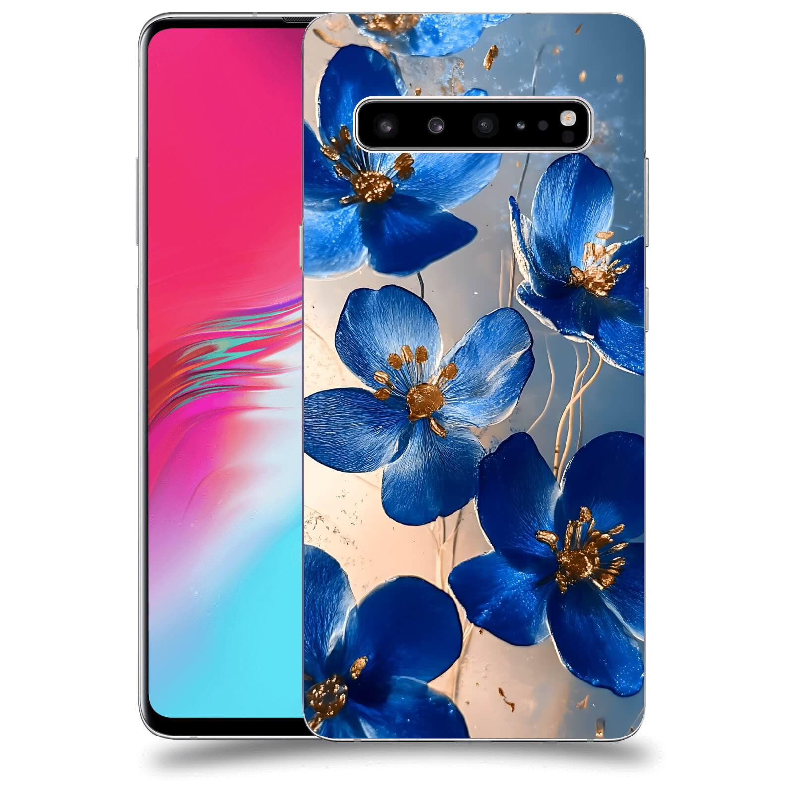 ACOVER Kryt na mobil Samsung Galaxy S10 G973 - Zlatá elegance