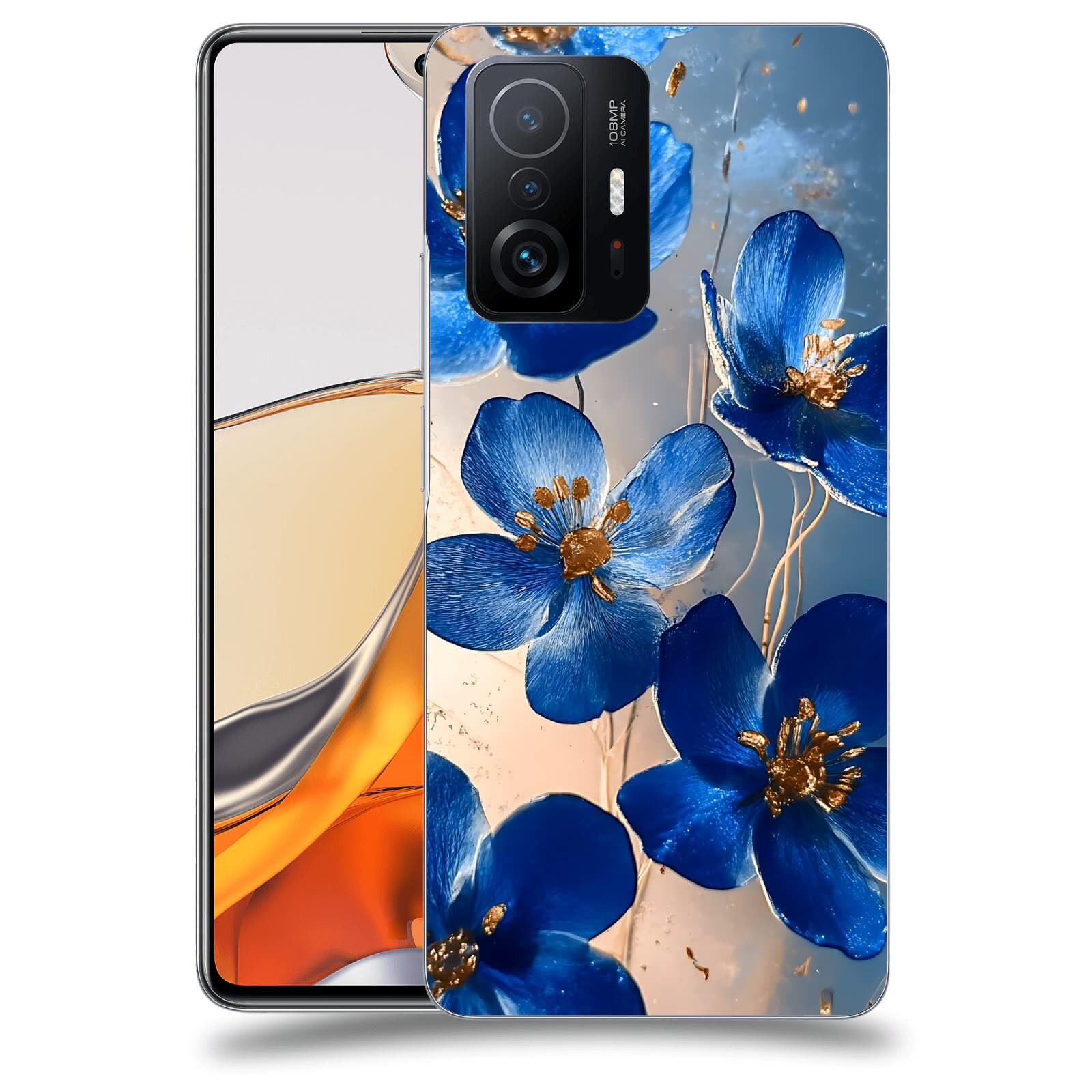 ACOVER Kryt na mobil Xiaomi 11T Pro - Zlatá elegance