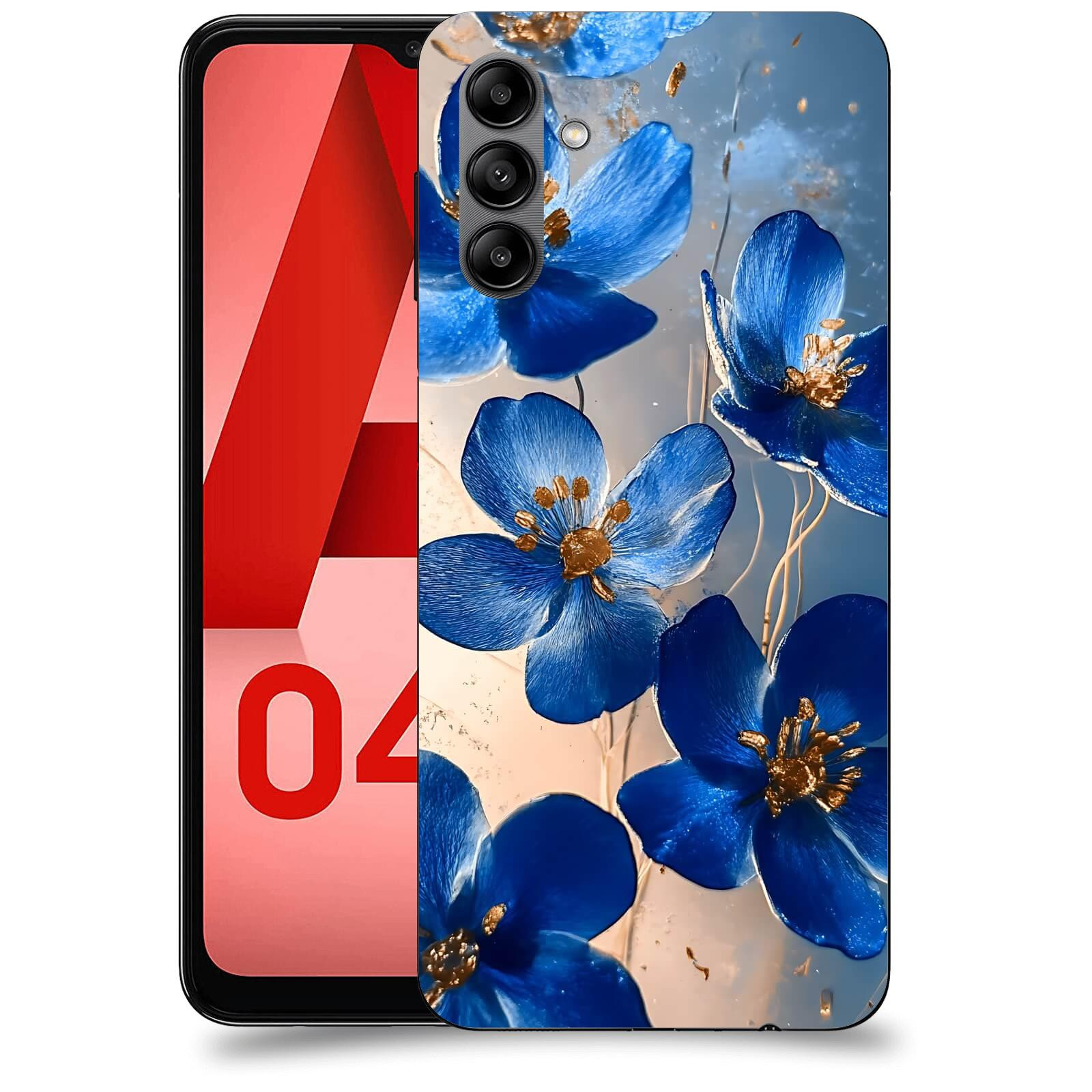 ACOVER Kryt na mobil Samsung Galaxy A04s - Zlatá elegance