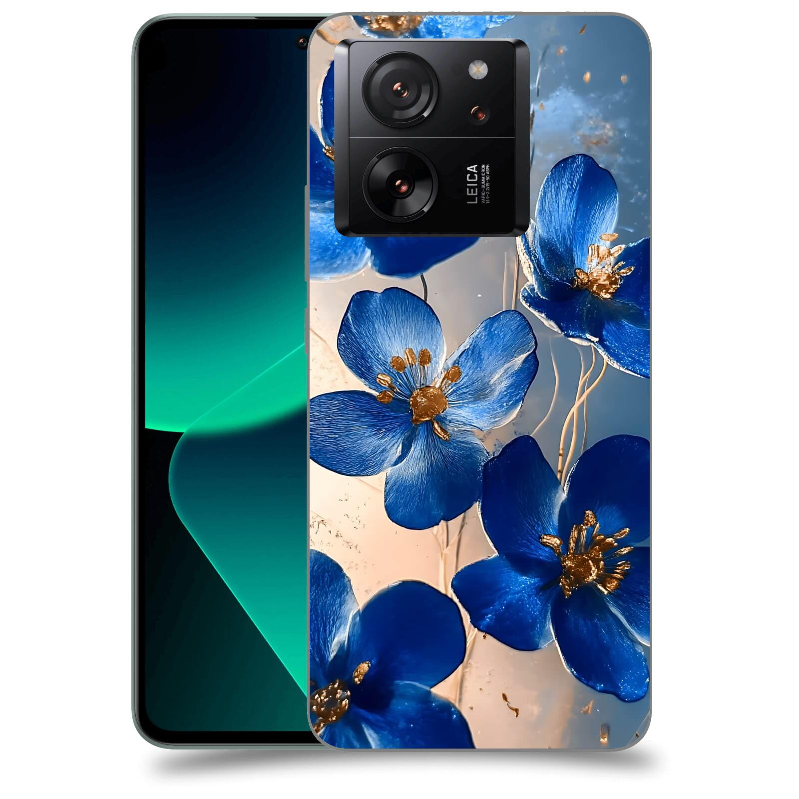 ACOVER Kryt na mobil Xiaomi 13T pro - Zlatá elegance