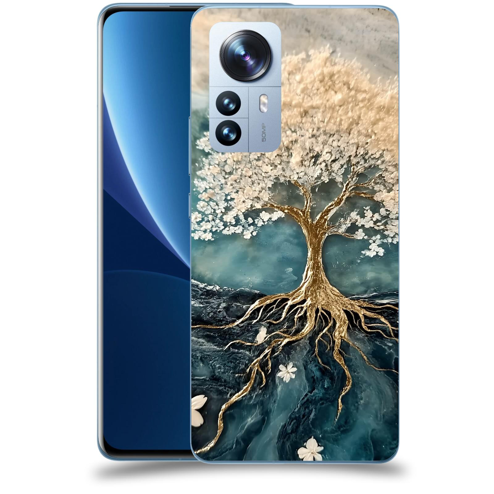 ACOVER Kryt na mobil Xiaomi 12 Pro - Zlatý život