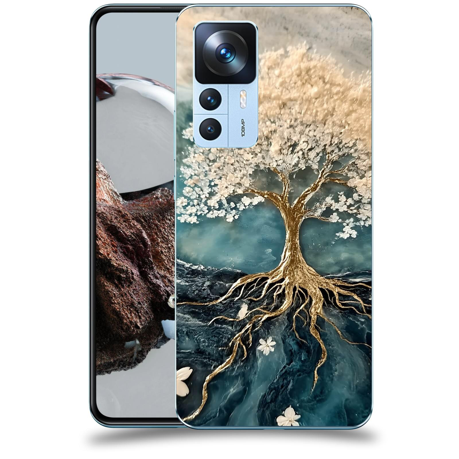ACOVER Kryt na mobil Xiaomi 12T - Zlatý život