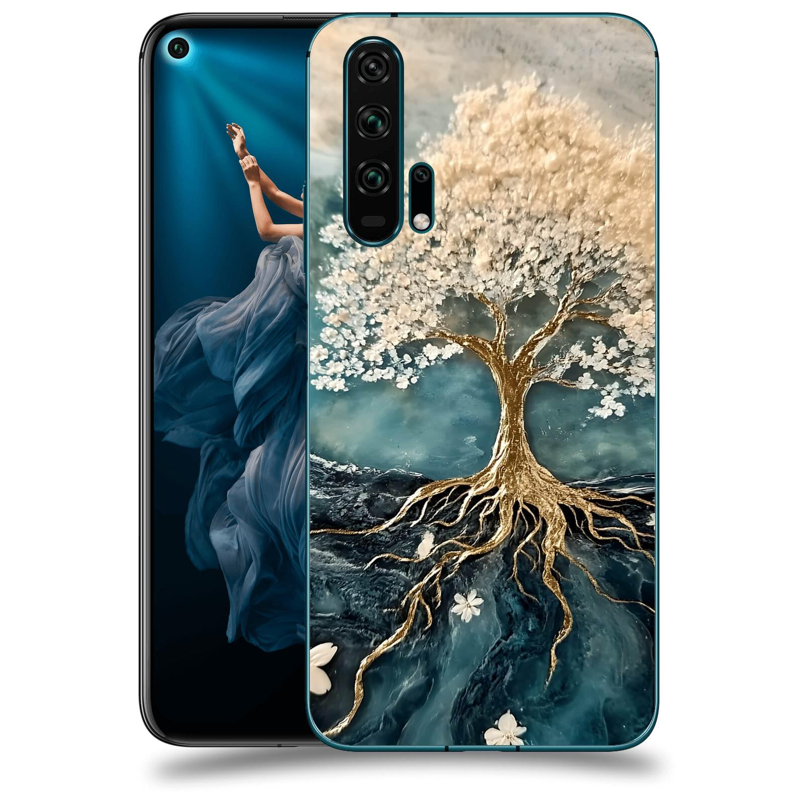 ACOVER Kryt na mobil Honor 20 Pro - Zlatý život