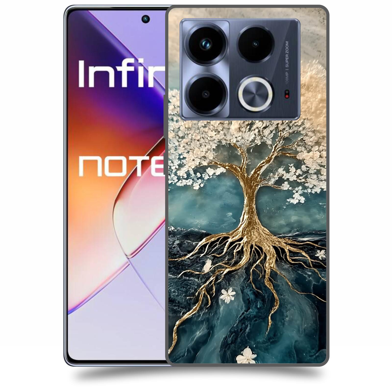 ACOVER Kryt na mobil Infinix Note 40 - Zlatý život