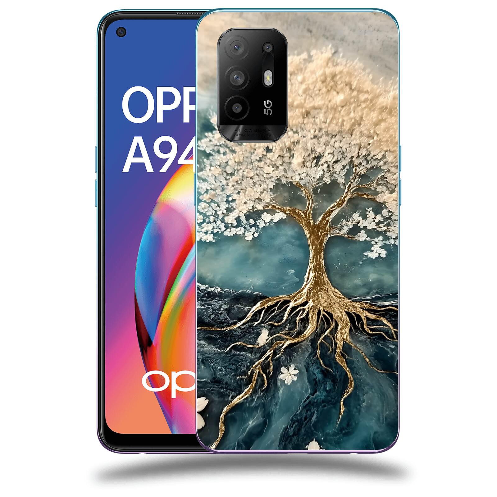 ACOVER Kryt na mobil OPPO A94 5G - Zlatý život
