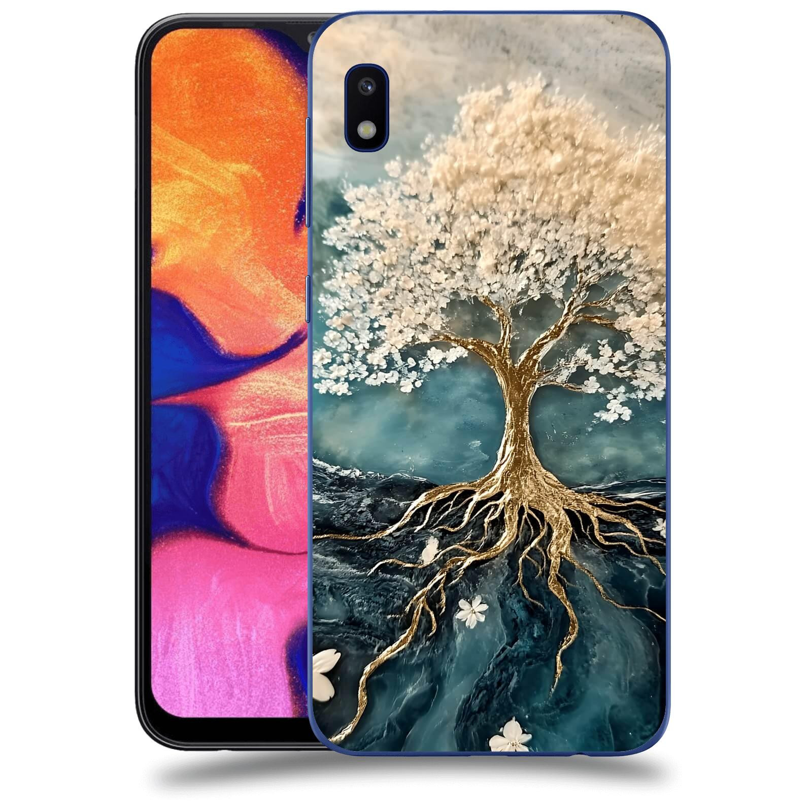 ACOVER Kryt na mobil Samsung Galaxy A10 A105F - Zlatý život