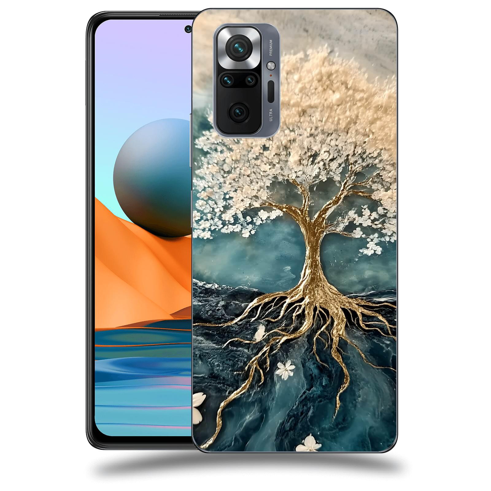 ACOVER Kryt na mobil Xiaomi Mi Note 10 (Pro) - Zlatý život