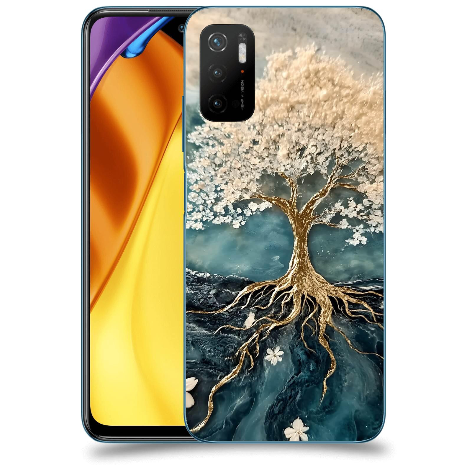 ACOVER Kryt na mobil Xiaomi Poco M3 Pro 5G - Zlatý život
