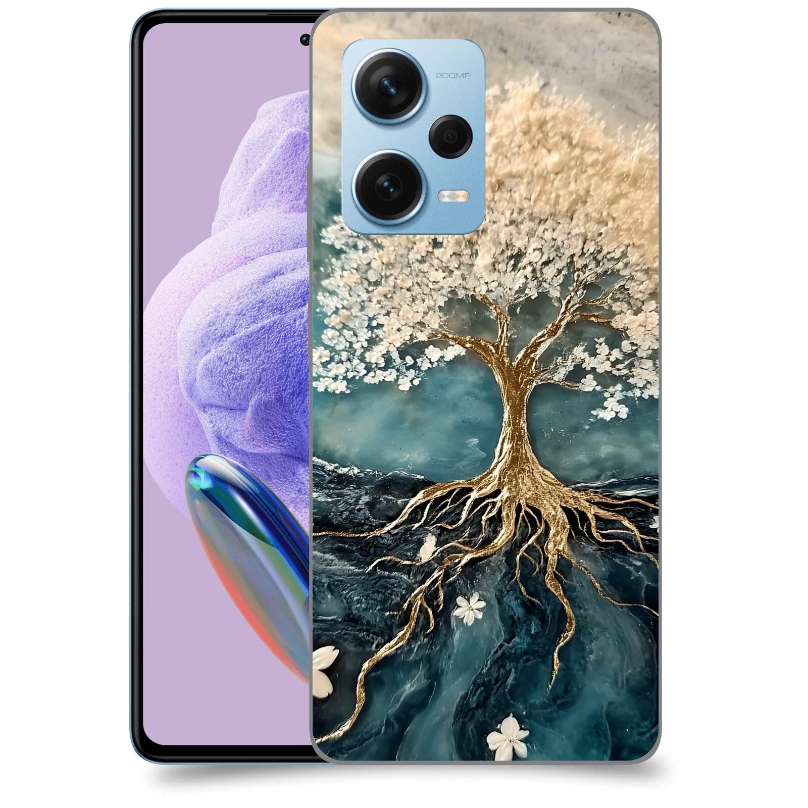ACOVER Kryt na mobil Xiaomi Redmi Note 12 Pro+ 5G - Zlatý život