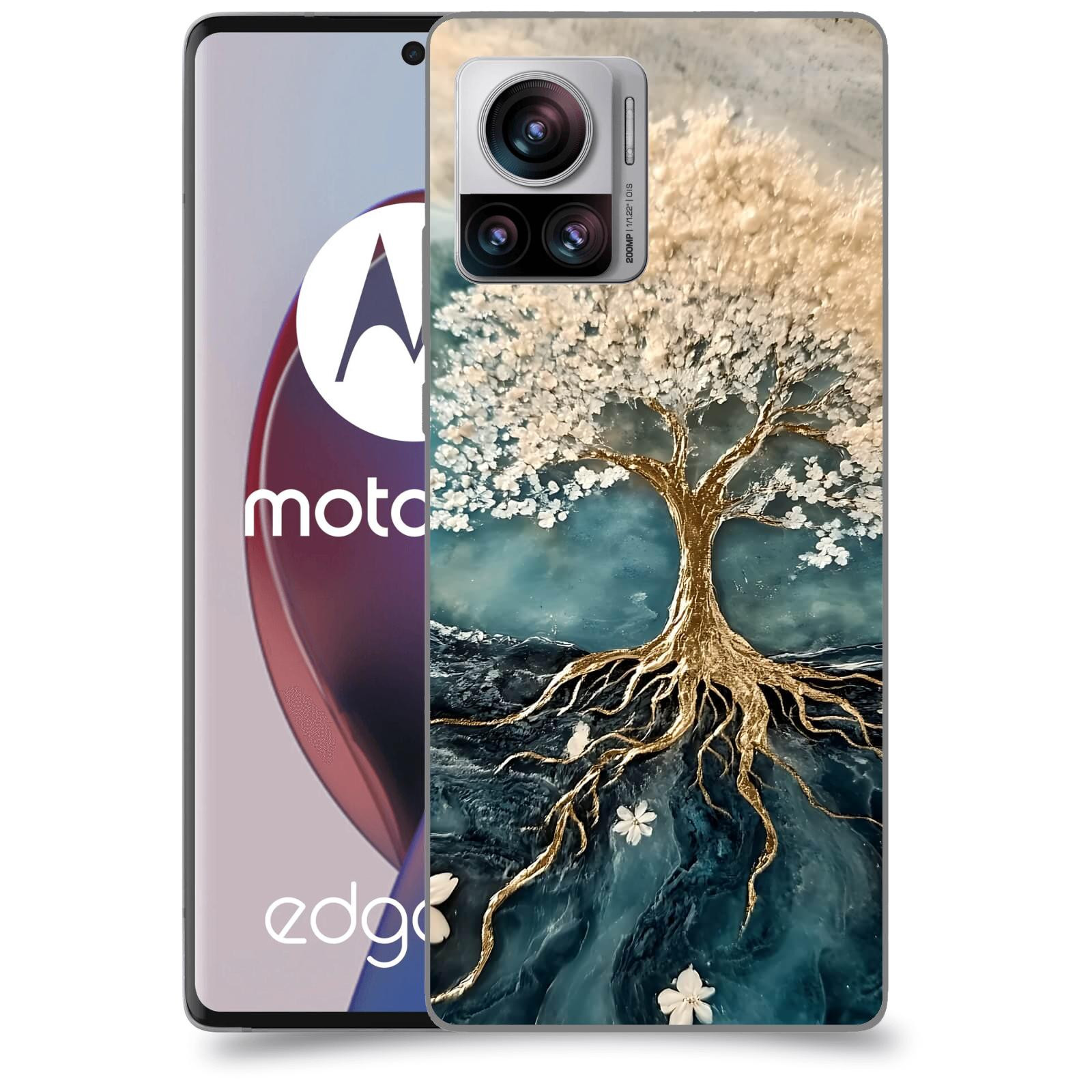 ACOVER Kryt na mobil Motorola Edge 30 Ultra - Zlatý život