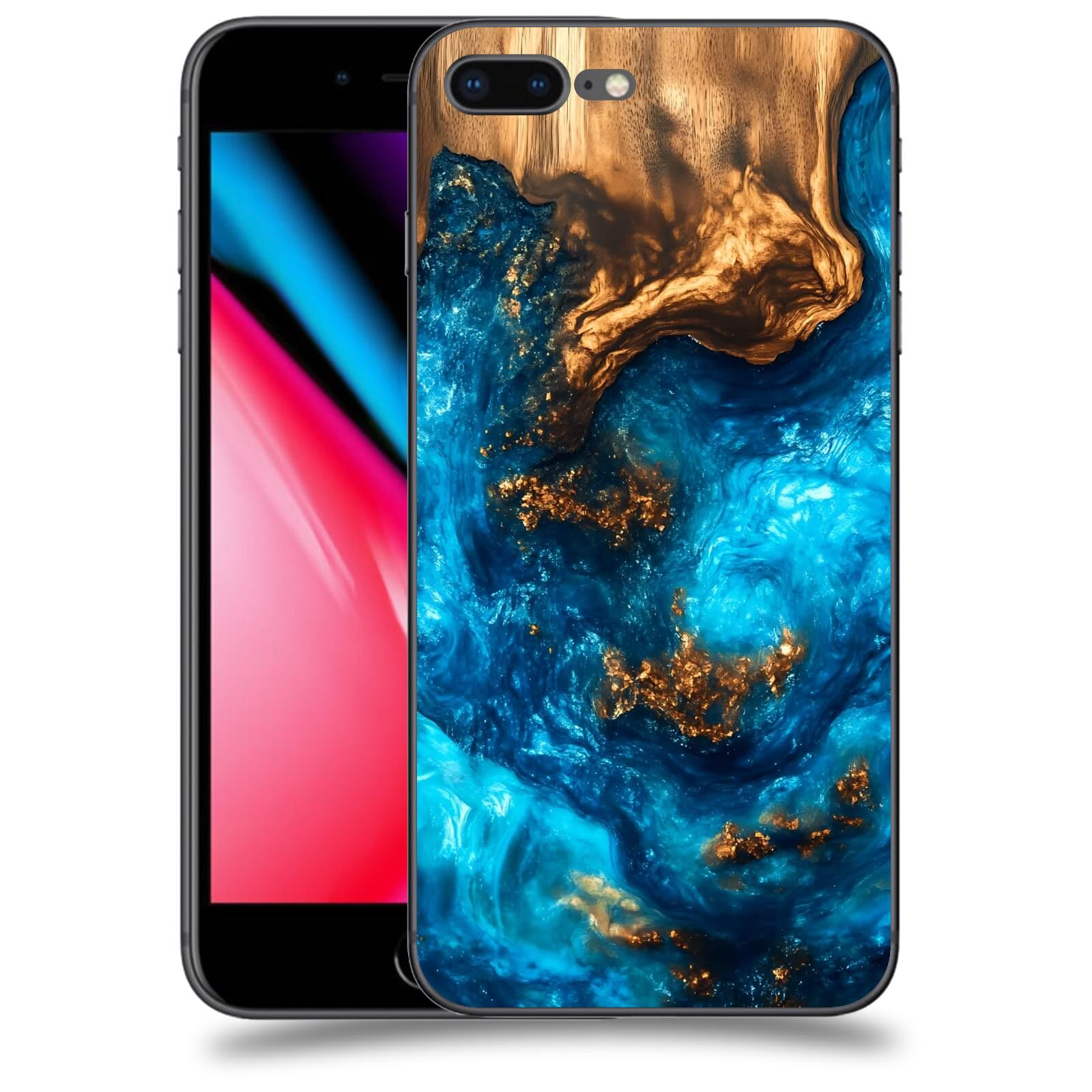 ACOVER Kryt na mobil Apple iPhone 8 Plus - Kosmická hloubka