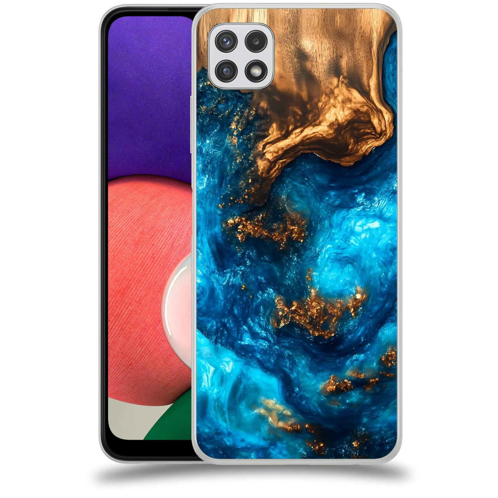 ACOVER Kryt na mobil Samsung Galaxy A22 A225F - Kosmická hloubka