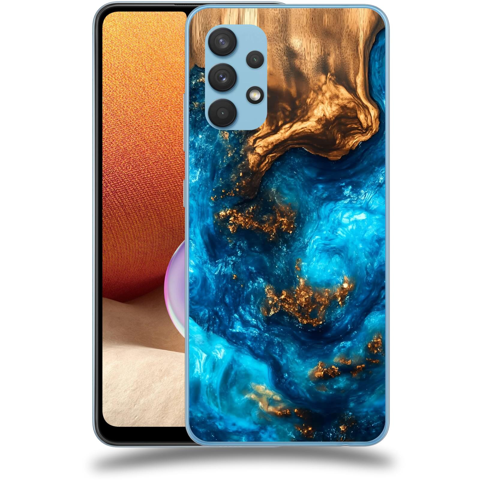 ACOVER Kryt na mobil Samsung Galaxy A32 4G SM-A325F - Kosmická hloubka