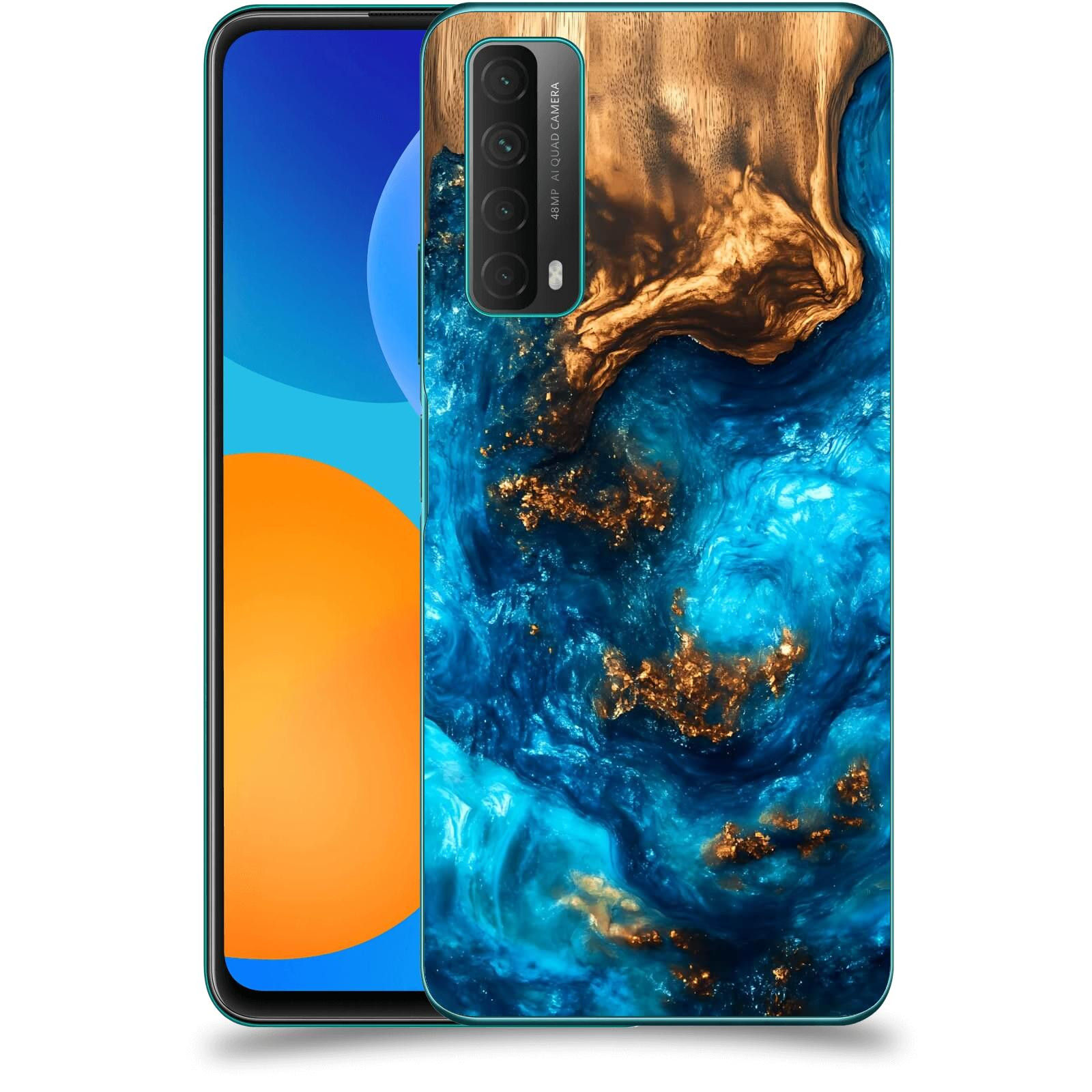 ACOVER Kryt na mobil Huawei P Smart 2021 - Kosmická hloubka