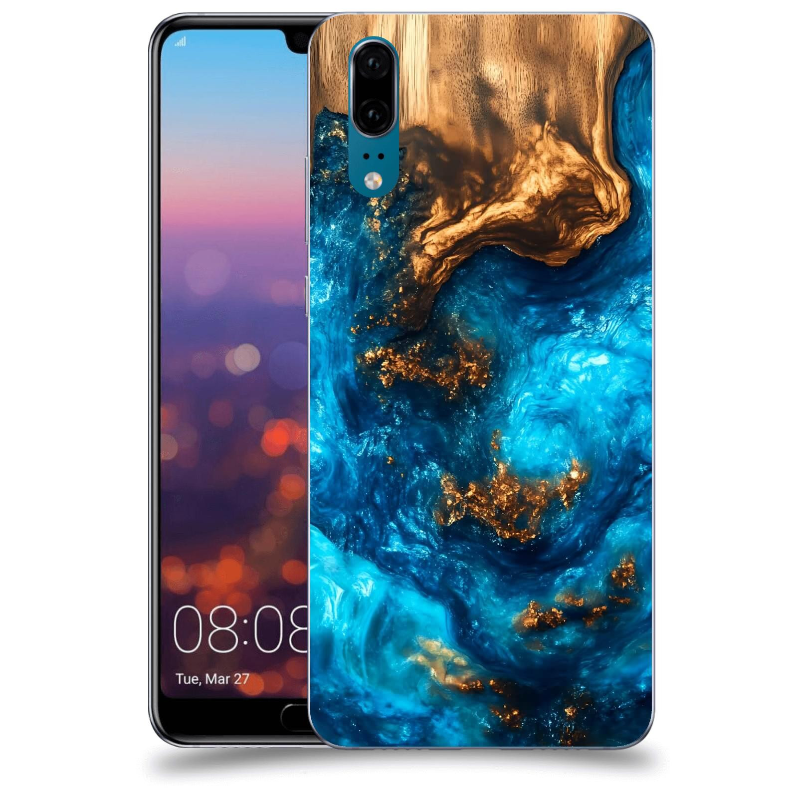 ACOVER Kryt na mobil Huawei P20 - Kosmická hloubka
