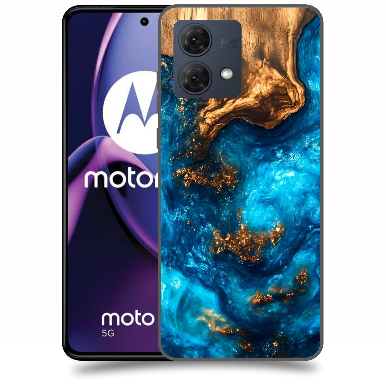 ACOVER Kryt na mobil Motorola Moto G84 5G - Kosmická hloubka