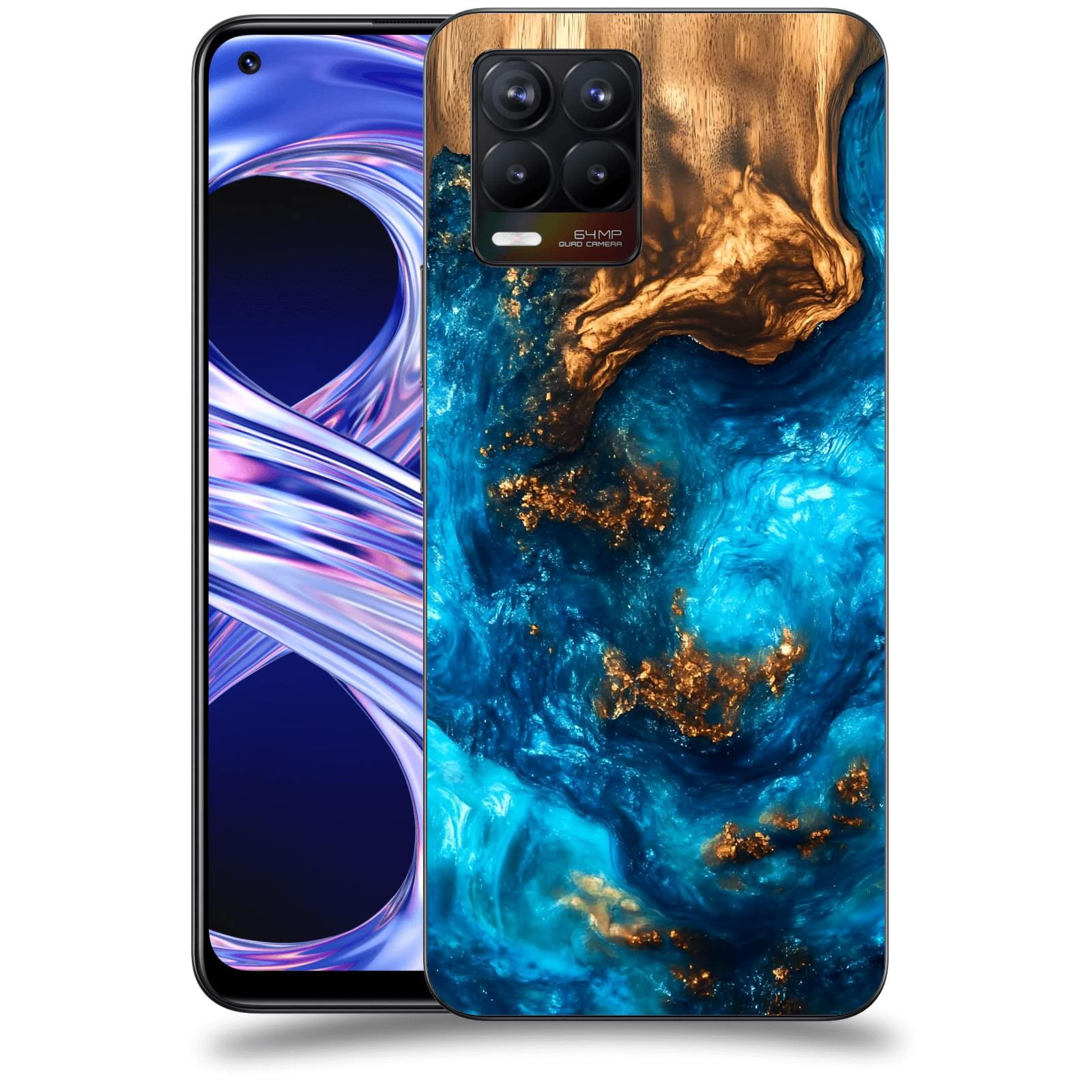 ACOVER Kryt na mobil Realme 8 - Kosmická hloubka