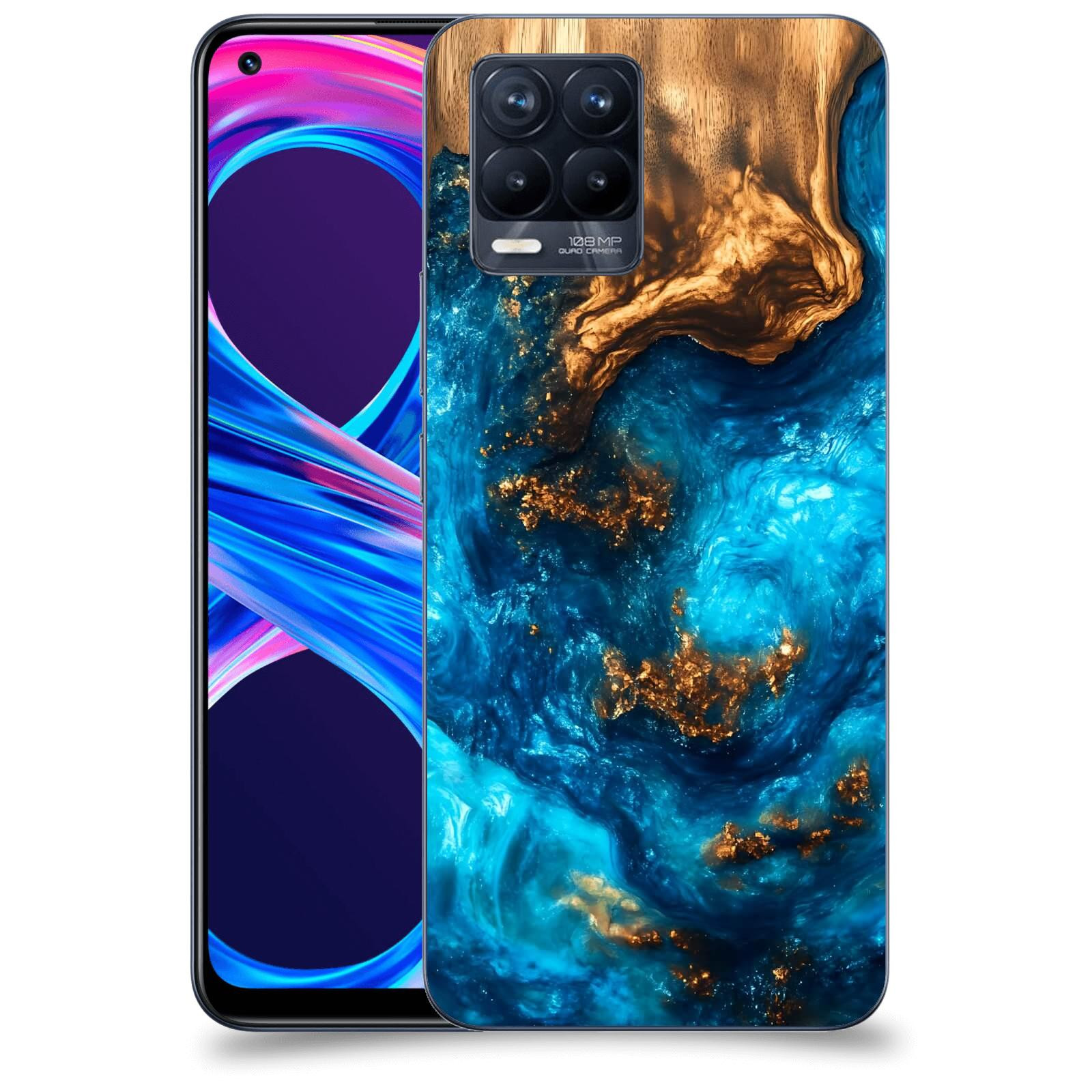 ACOVER Kryt na mobil Realme 8 Pro - Kosmická hloubka