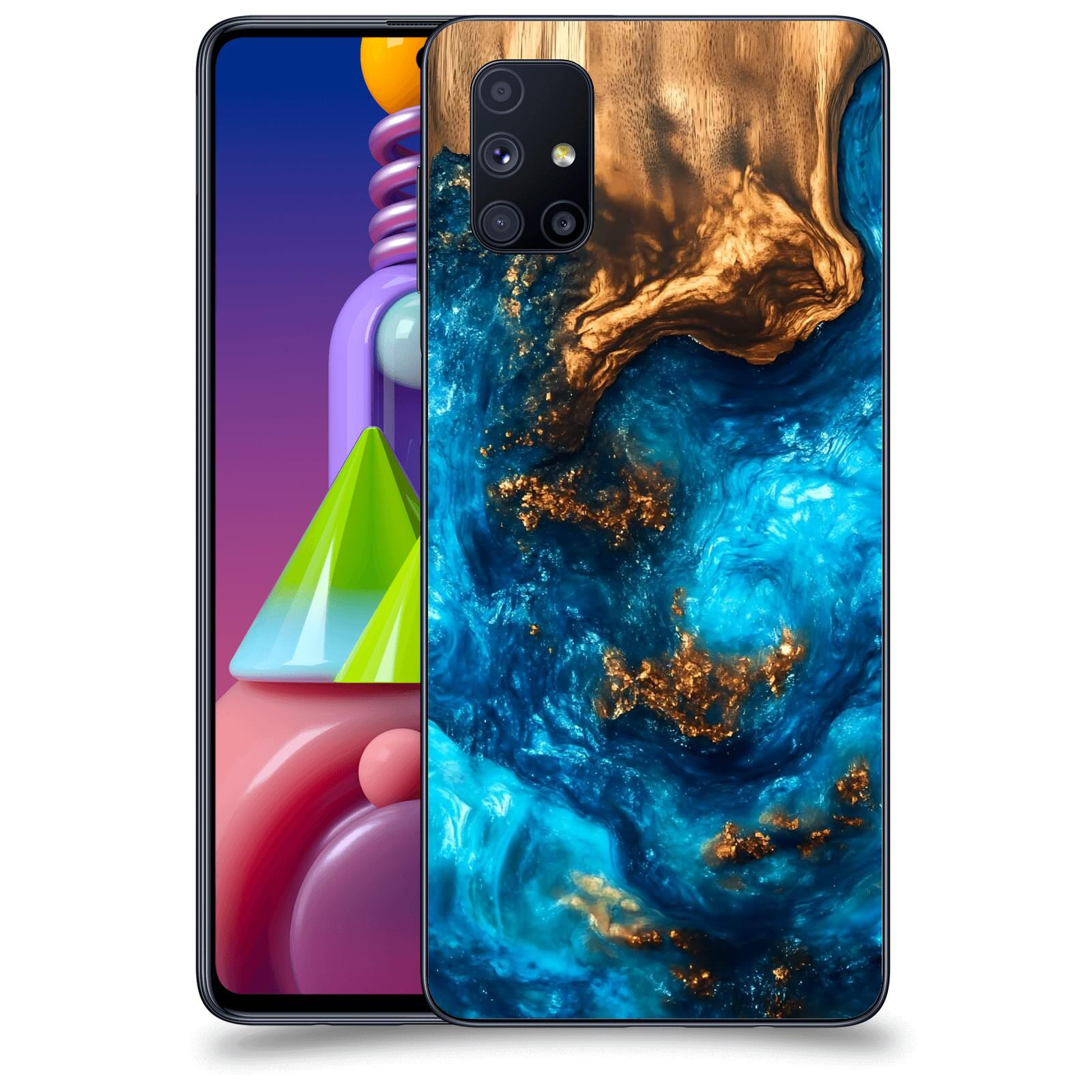 ACOVER Kryt na mobil Samsung Galaxy M51 M515F - Kosmická hloubka