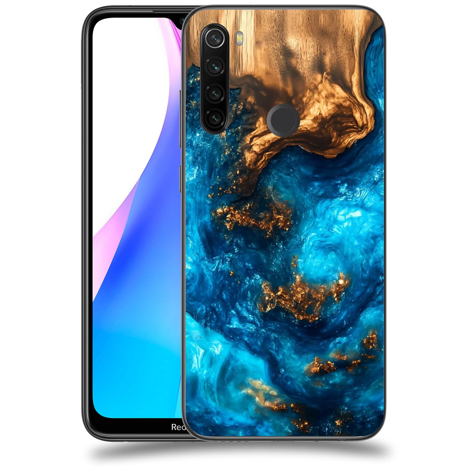 ACOVER Kryt na mobil Xiaomi Redmi Note 8T - Kosmická hloubka
