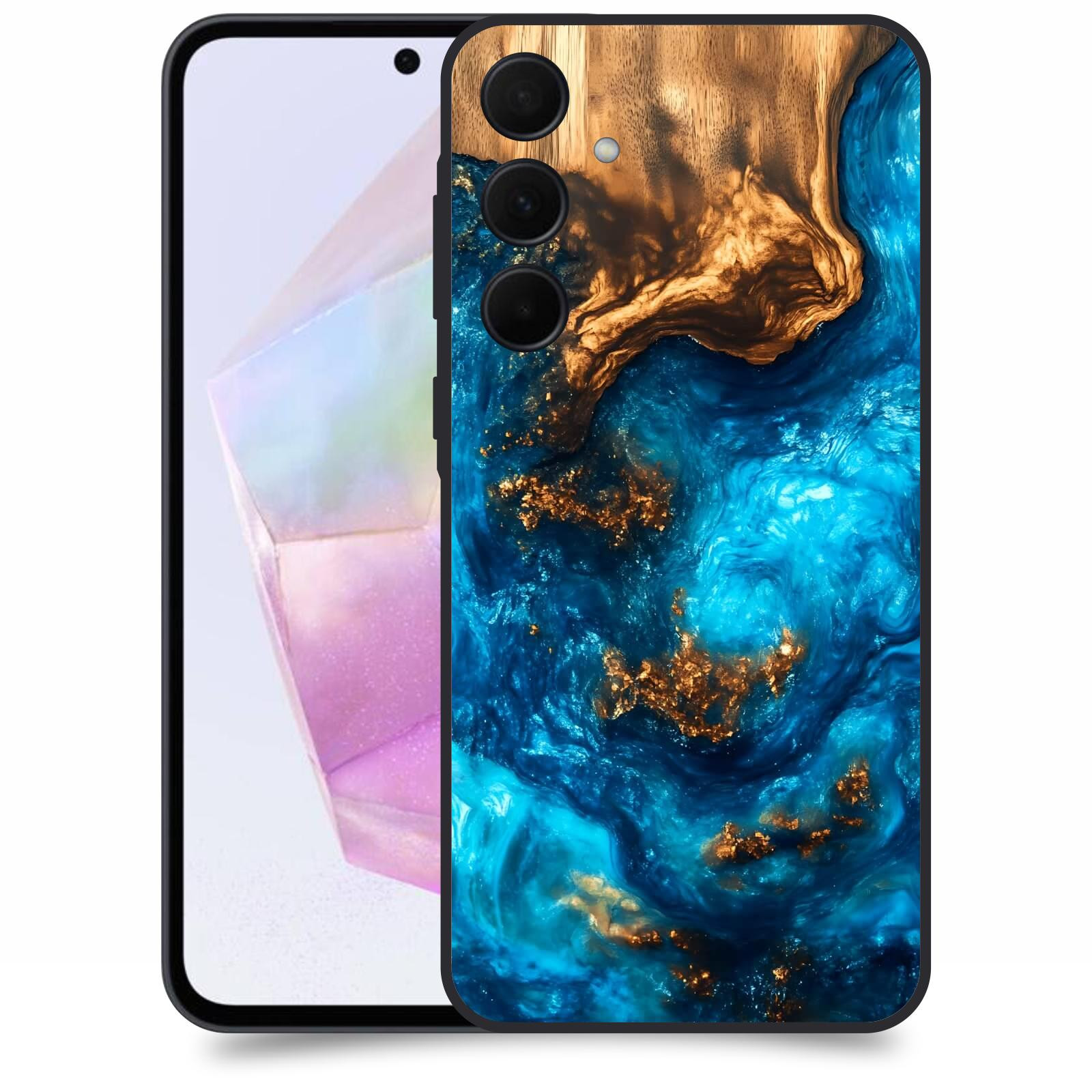 ACOVER Kryt na mobil Samsung Galaxy A35 5G - Kosmická hloubka