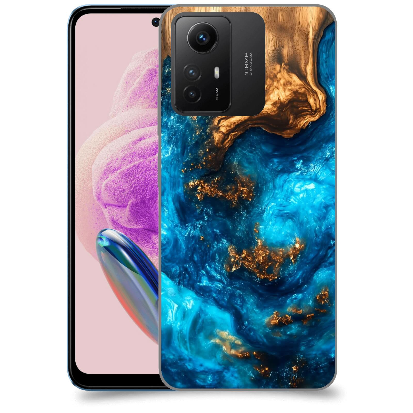 ACOVER Kryt na mobil Xiaomi Redmi Note 12S - Kosmická hloubka