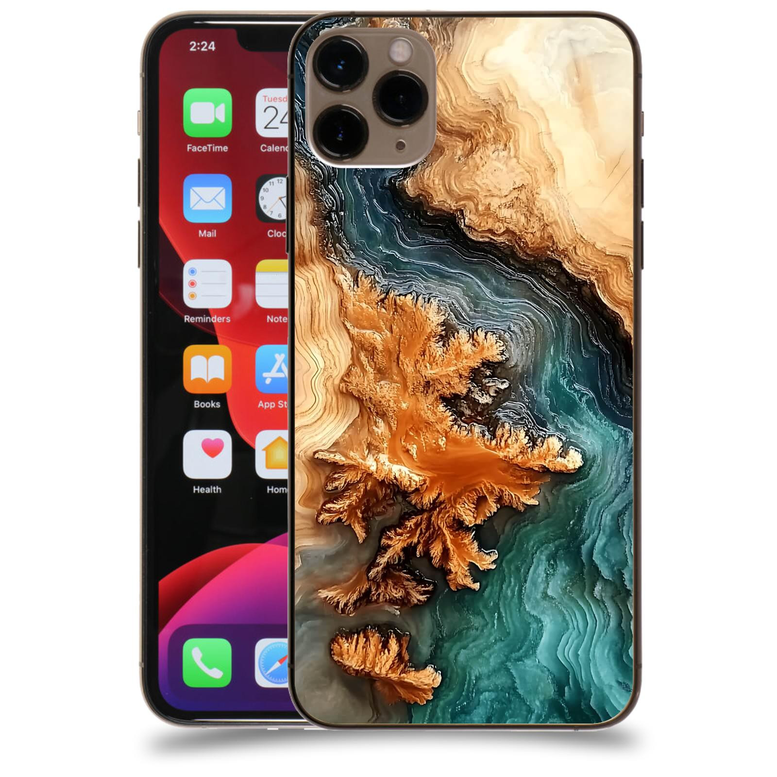ACOVER Kryt na mobil Apple iPhone 11 Pro Max - Minerální tok