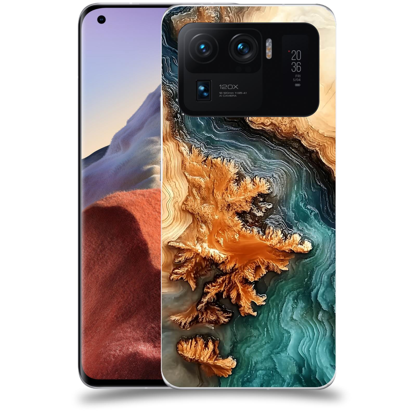 ACOVER Kryt na mobil Xiaomi Mi 11 Ultra - Minerální tok