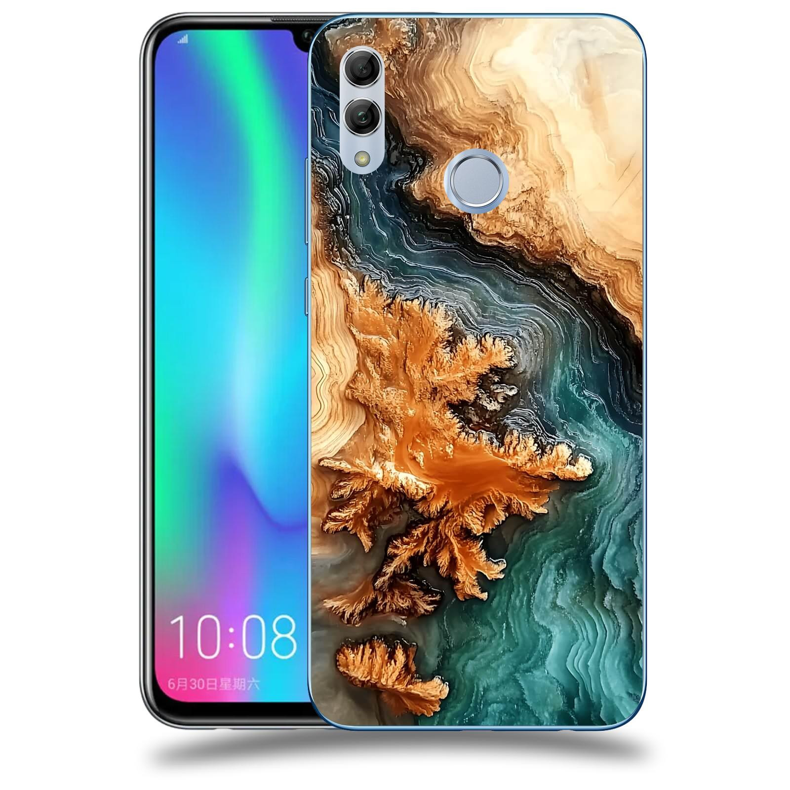 ACOVER Kryt na mobil Honor 10 Lite - Minerální tok