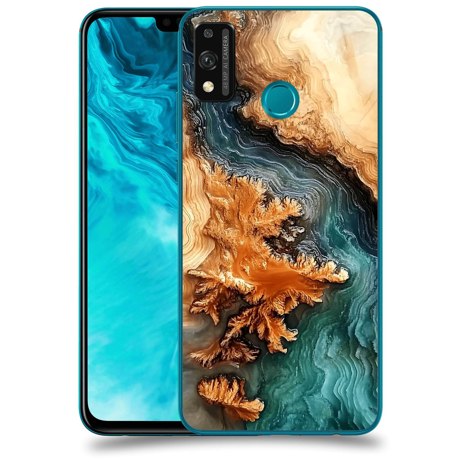ACOVER Kryt na mobil Honor 9X Lite - Minerální tok
